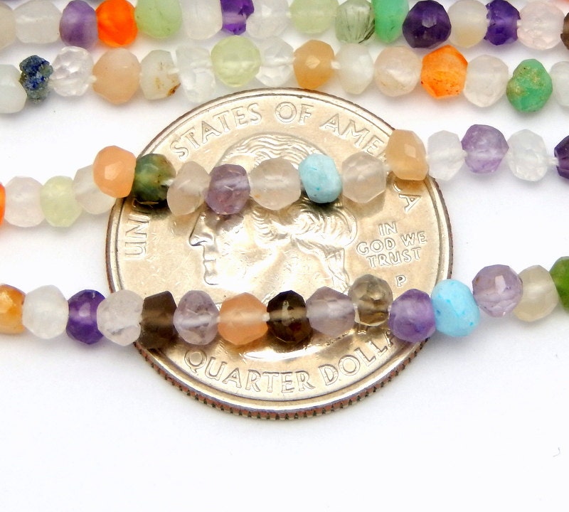 Cheap Round Natural & Synthetic Mixed Gemstone Bead Strands Online Store