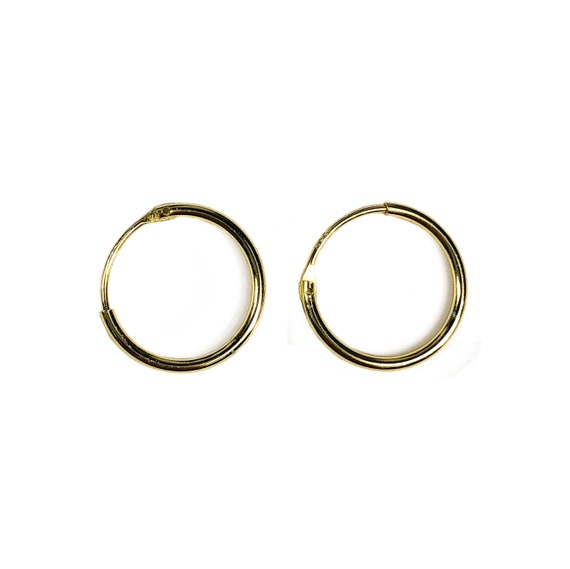 アクセサリー ER HOOP EARRING S Gold Stella Hoop Earrings