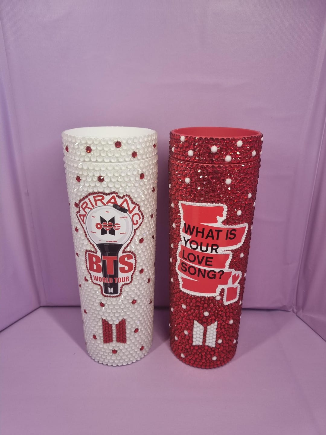 Bts Rhinestone BTS Arirang Rhinestone Tumblers 500ml - Etsy