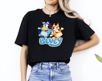 Bluey T-Shirt, Bluey Characters Tee