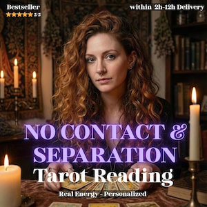 No Contact Tarot Reading | Separation & Silence Insight | Digital
