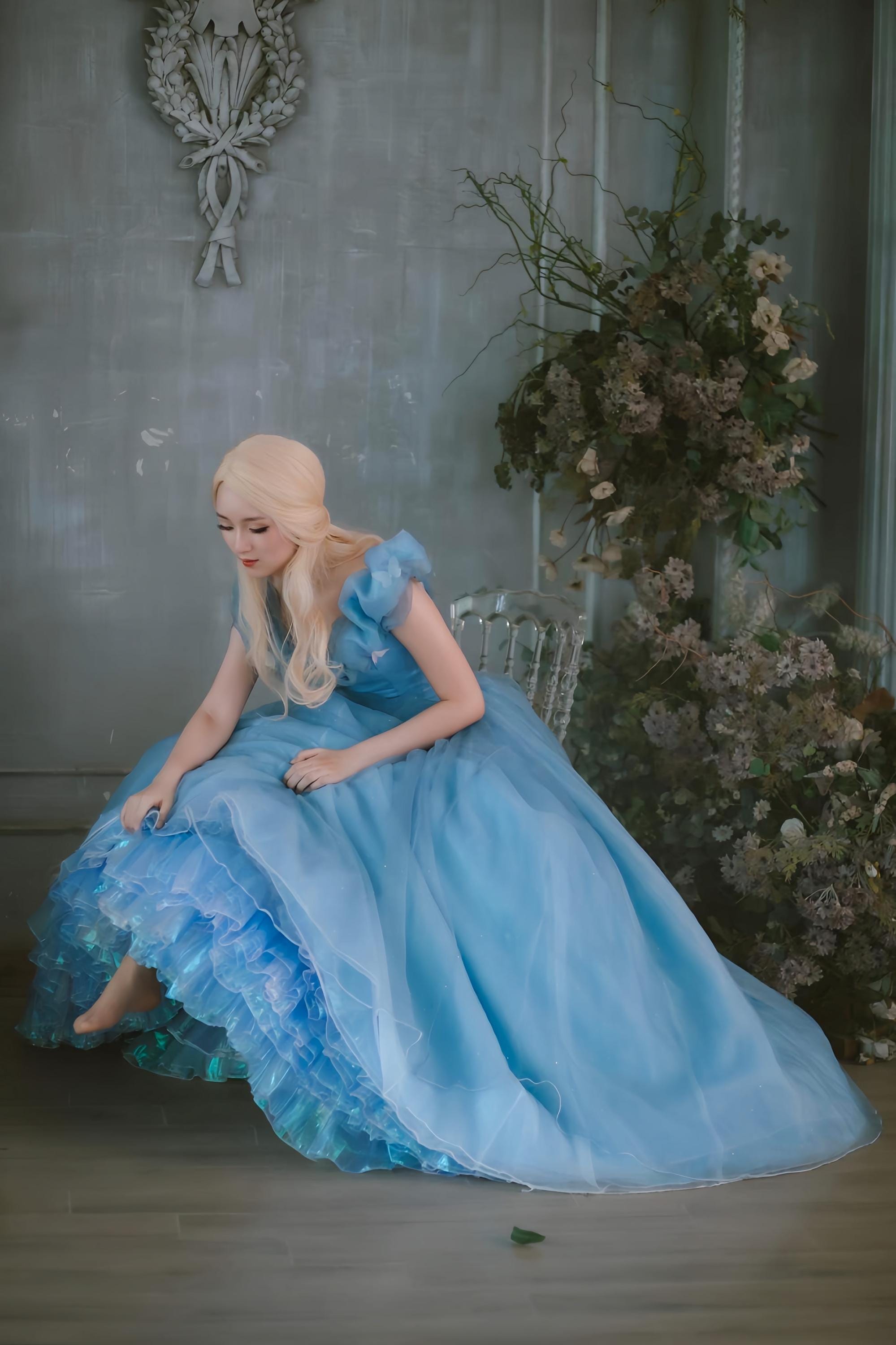 Live action cinderella dress - Etsy 日本