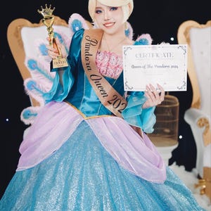 blue dress for baby girl Barbie 2023 Margot Robbie Barbie Outfits Blue Uniform Dress Cosplay Co –  Coshduk