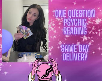 Psychic Tarot One Question Reading Same Day Delivery 99% Accuracy