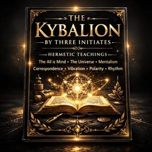 El Kybalion por Tres Iniciados / Enseñanzas Herméticas (1908) / Libro electrónico de filosofía de dominio público / Descarga instantánea