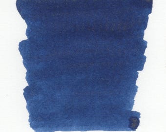 Tinta para pluma estilográfica Radiant Napoli Night – Azul marino brillante (frasco de 30 ml) / Inkforge