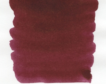 Tinta para pluma estilográfica Studio Mulled Burgundy – Rojo parduzco cálido (frasco de 30 ml) / Inkforge