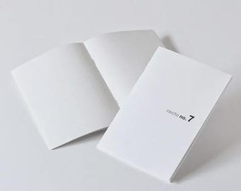 Cuaderno Recto A5 - Cuadrícula de 7 mm - Papel japonés apto para pluma estilográfica