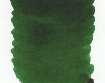 Tinta para pluma estilográfica Studio Ancient Ivy – Verde botánico intenso (frasco de 30 ml) / Inkforge