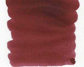 Tinta clásica color castaño para pluma estilográfica – Tinta de escritura diaria de color marrón cálido y terroso (frasco de 60 ml) / Inkforge
