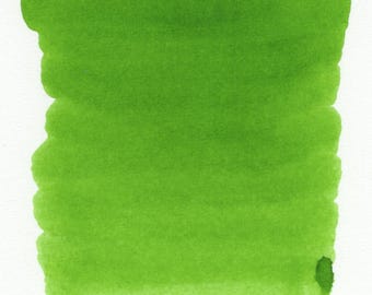 Tinta para pluma estilográfica Studio Citrus Grove – Verde cítrico vibrante (frasco de 30 ml) / Inkforge
