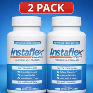 Paquete de 2 unidades de Instaflex Advanced / Suplemento para el soporte articular formulado por médicos
