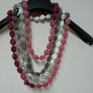 Bubble Scarf Necklace, Woman Accessories image 1