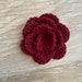 see more listings in the Crocheted Rose Brooch section