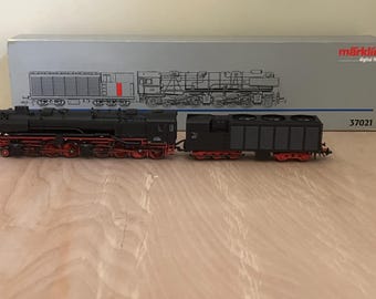 Marklin digital 37021 - replica of BR 53K Mallet steam locomotive with a condensing tender