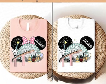 Camiseta Disney Epcot 2026 para imprimir, Camiseta Disney Epcot combinando por termotransferência, Camiseta Disney para família combinando, Camiseta Disney Epcot com nome, Camiseta Viajante do Mundo