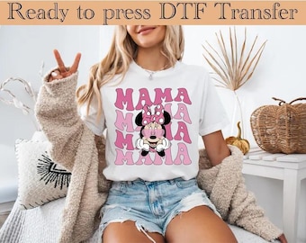 Camiseta Disney Mama, Camiseta Minnie Disney Mama, Camiseta Minnie Mama, Camiseta Disney Mom Birthday, Camiseta Disney Family Trip