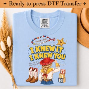 Toy Story 5-låten Jag visste det, jag visste dig DTF-överföringstryck, TS-inspirerad tryckklar, vänskapsöverföring, Toy Story-låt, bild 4