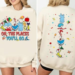 Dr Seuss Day Back&Front DTF Transfer, Dr Seuss Coquette DTF, Cat In The Hat DTF, Dr Seuss Transfer, Read Across America Dtf, Dr Seuss Gifts