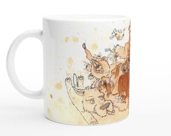 Tea Dog Tea Splat keramische mok van 325 ml