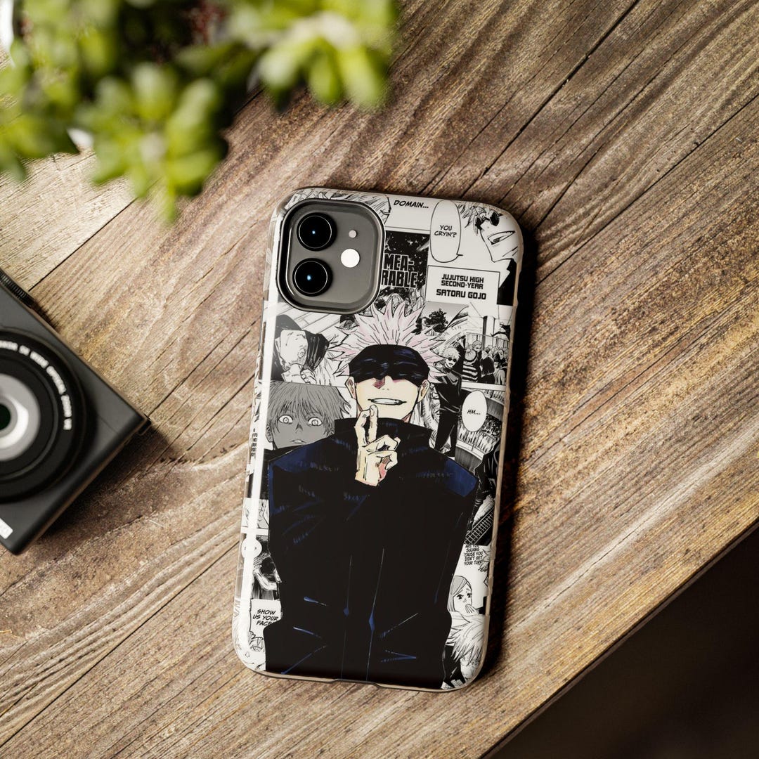 Gojo Satoru Phone Case | Jujutsu Kaisen Anime Cover - Etsy