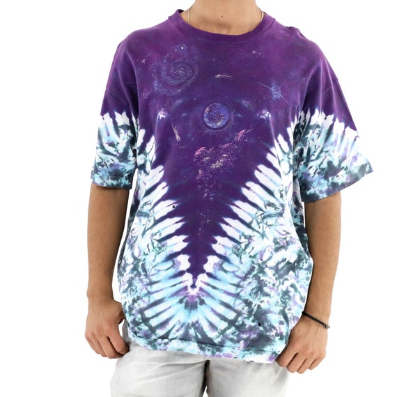 Purple Tie Dye Vintage T-shirt
