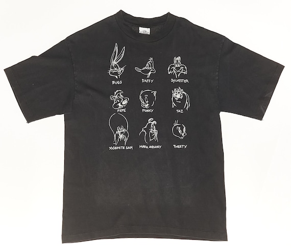 Vintage Looney Tunes Black T-Shirt