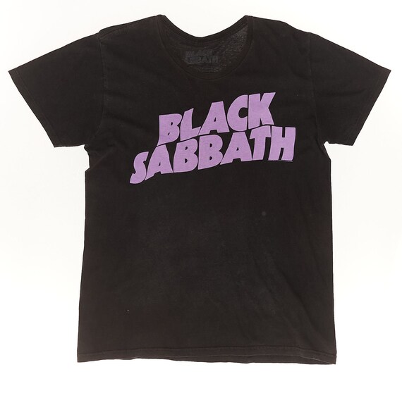 Black Sabbath Purple Logo Tshirt