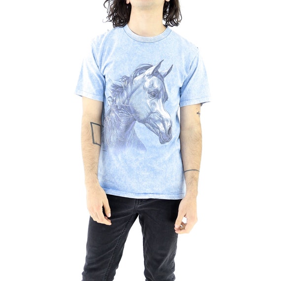 Baby Blue Horse Vintage T-shirt