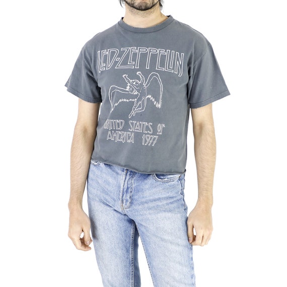 Led Zeppelin Cropped Vintage T-shirt