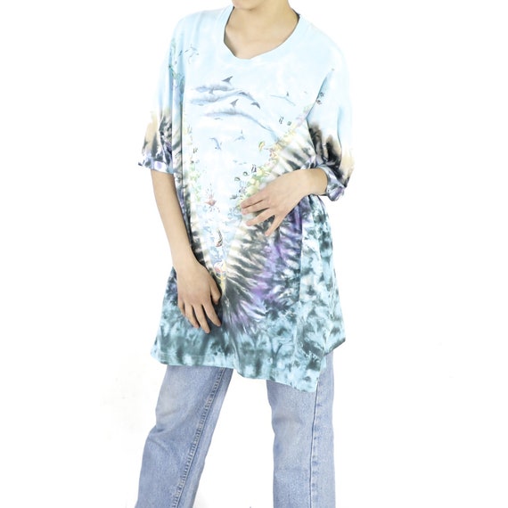Reef Life Tie-Dye Vintage T-shirt
