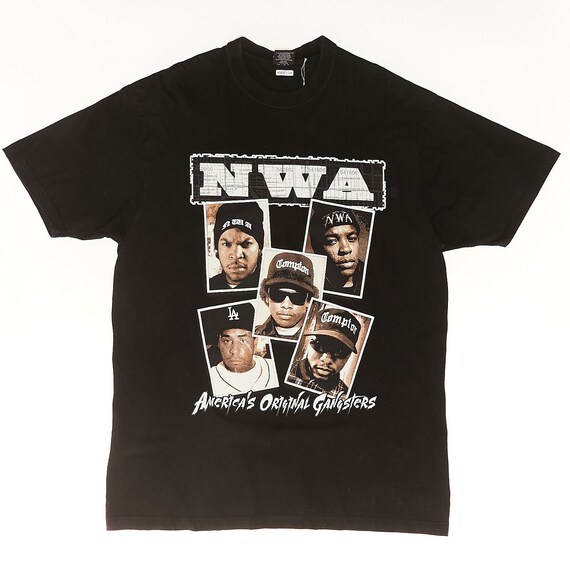 NWA America'S Gangstersv Hip Hop RAP TEE