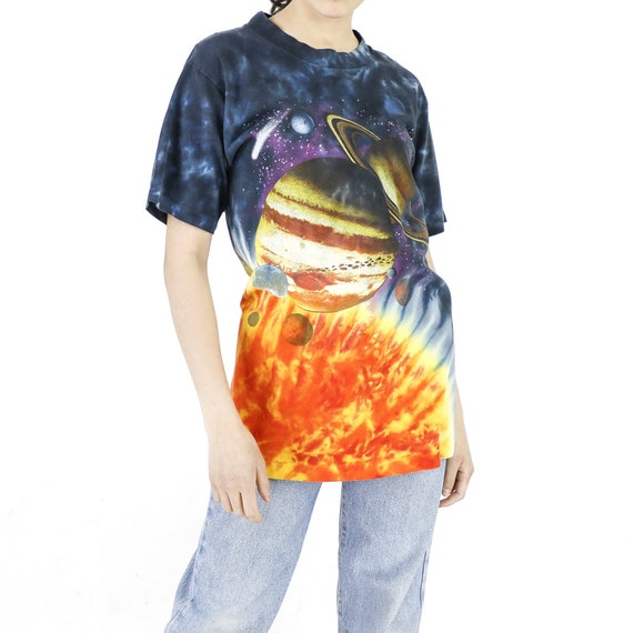 Tie-Dye Solar System Vintage T-shirt