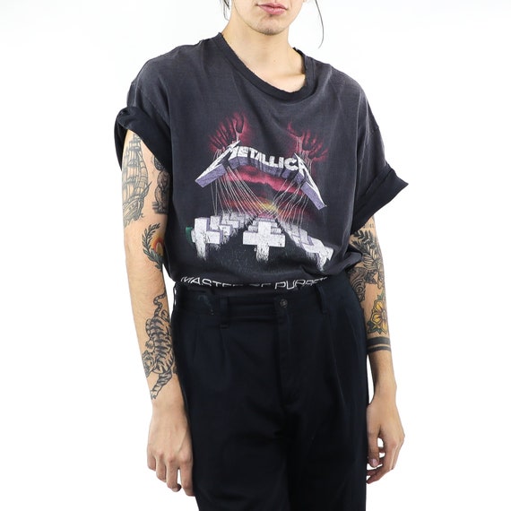 Metallica Black Cotton T-shirt