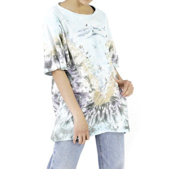 Coral Reef Tie-Dye Vintage T-shirt