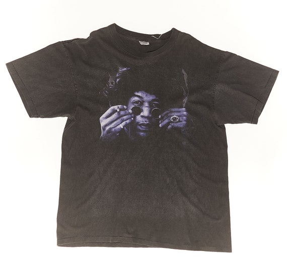 1990 Jimi Hendrix Sunglasses T Shirt Rare Size XL