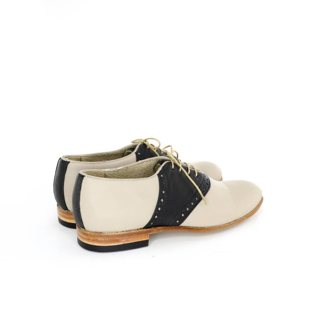 1950�s vintage inspired saddle shoes for men or women Etsy