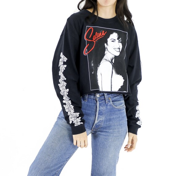 Selena Black Sweatshirt