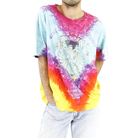 Jimi Hendrix Experience Tie-Dye Vintage T-shirt