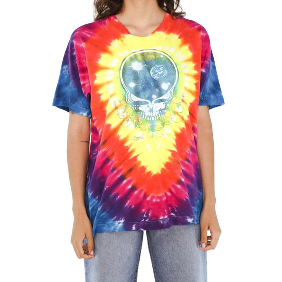 25 Years Dead - Grateful Dead Tie Dye Vintage T-sh