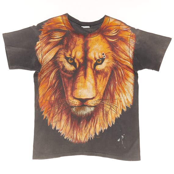 Lion King All Over Print Vintage Tshirt