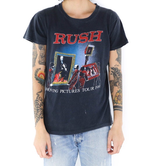Rush Moving Pictures Tour 81 T-Shirt