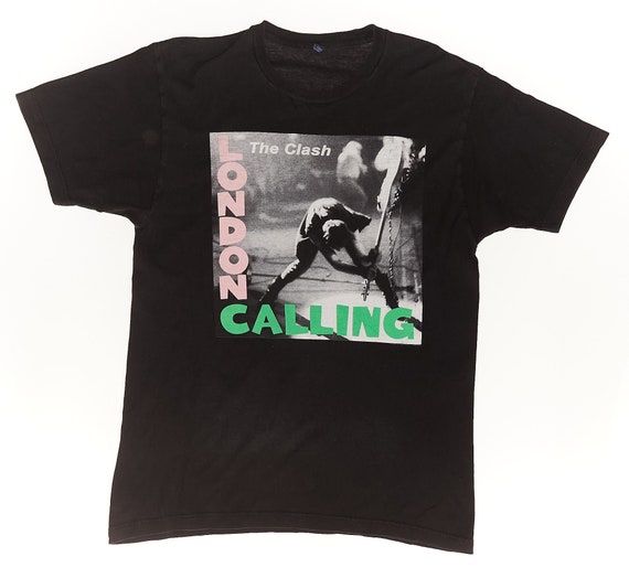 The Clash London Calling vintage tshirt