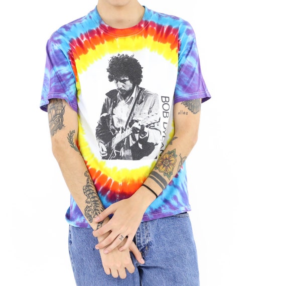 bob dylan tie dye shirt