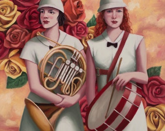 Rose Parade Band - Fine Art Print