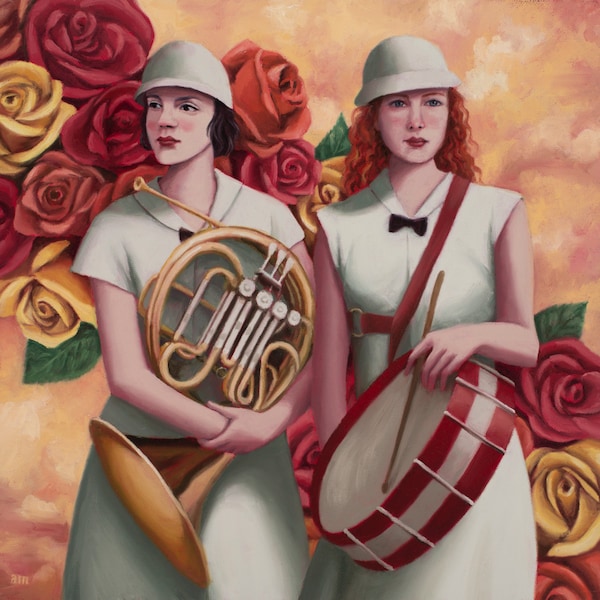 Rose Parade Band - Fine Art Print