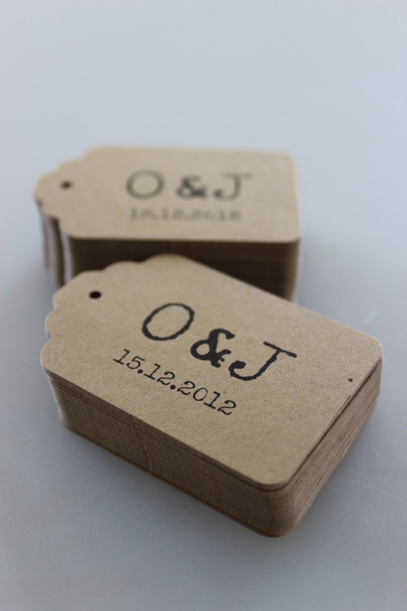 Price Tags Customized Labels with Your Logo Personalized for Handmade Items or Wedding Favor Tags Set of 100 Retail Tags Il_570xn