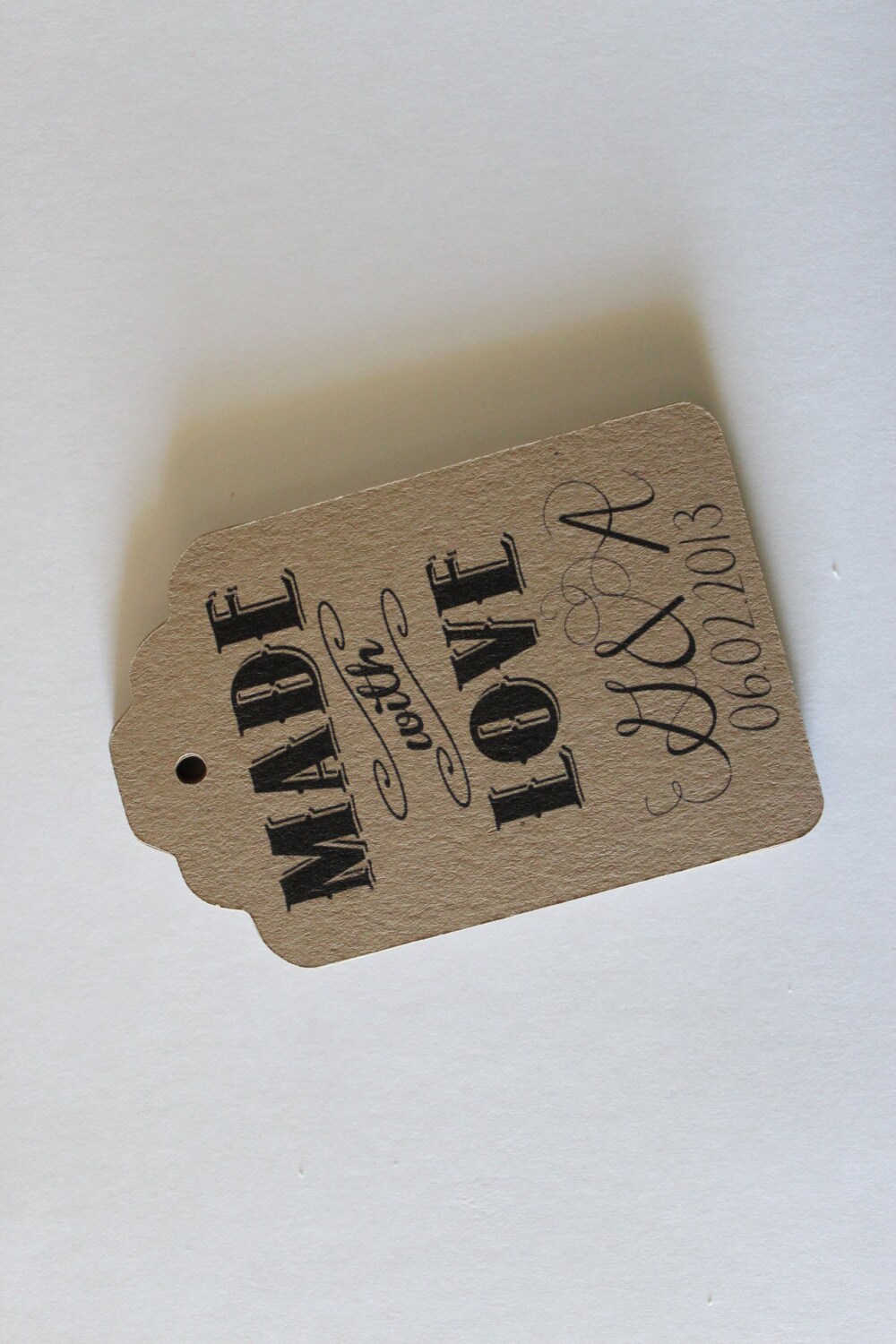 Tags Labels Customized with Your Logo Handmade Items Set of | Etsy
