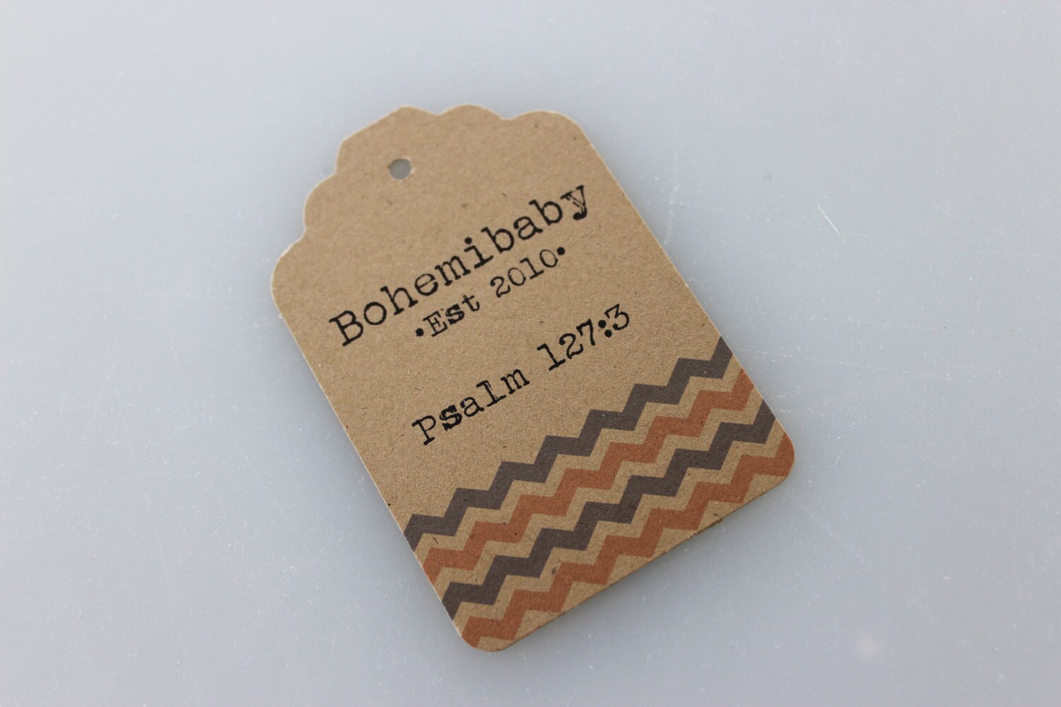 Custom Kraft Paper Tags for Labeling Favor or Retail Price Tags 50 Single  Sided Rectangle Brown 