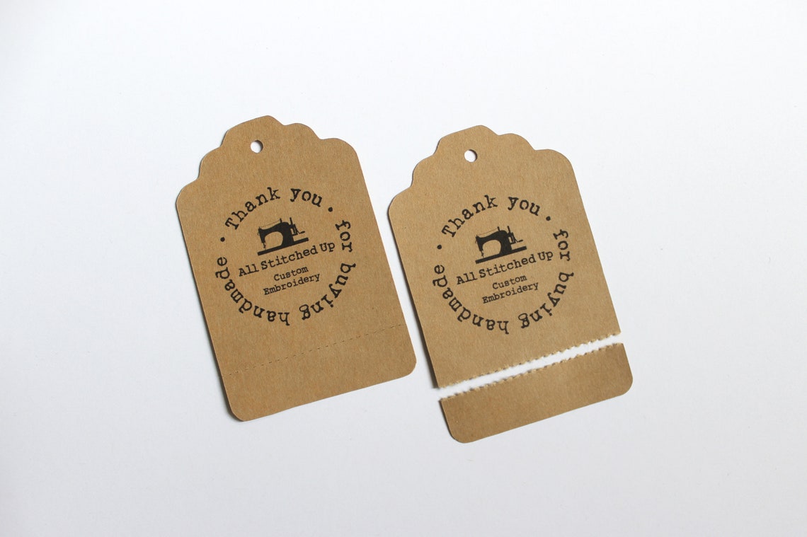 Perforated Price Tags Set of 100 Tear Tags for Merchandise Etsy